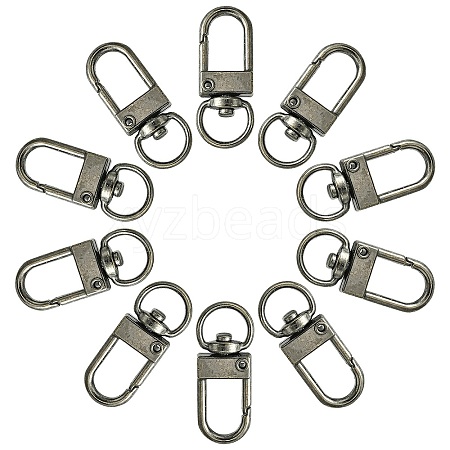 Alloy Swivel Snap Hook Clasps FIND-YW0004-09B-1