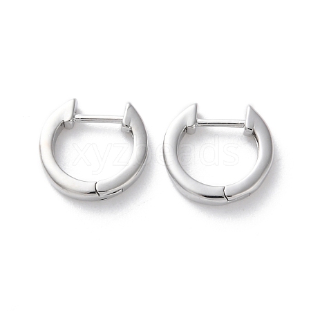 Rack Plating Brass Hoop Earrings EJEW-S241-22P-1