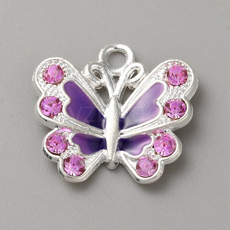 Alloy Rhinestone Pendants LS-FIND-WH0148-234G-1