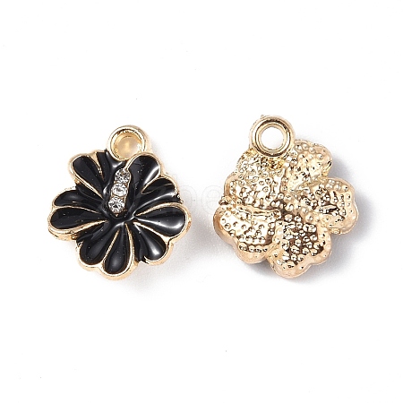 Alloy Enamel Charms FIND-E031-03D-1