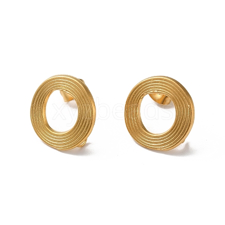 304 Stainless Stud Earring Findings LS-STAS-M314-01G-G-1