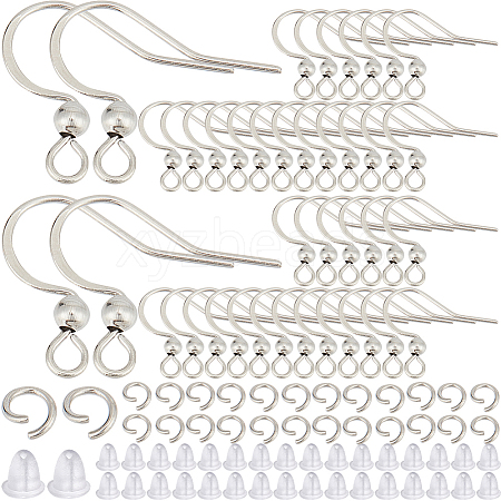 SOFPLATE 300Pcs 304 Stainless Steel French Earring Hooks STAS-SP0001-36-1