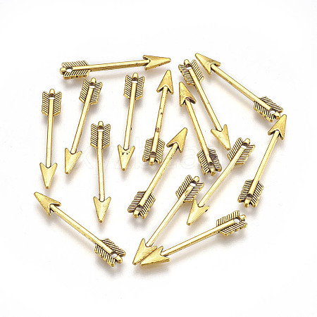 Tibetan Style Alloy Pendants TIBEP-A21211-AG-LF-1