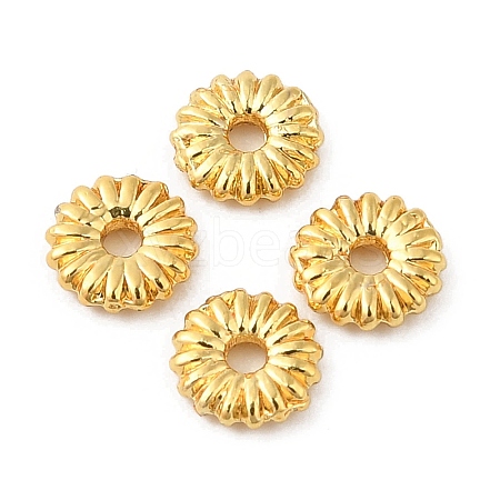 Brass Spacer Beads KK-B073-01G-1