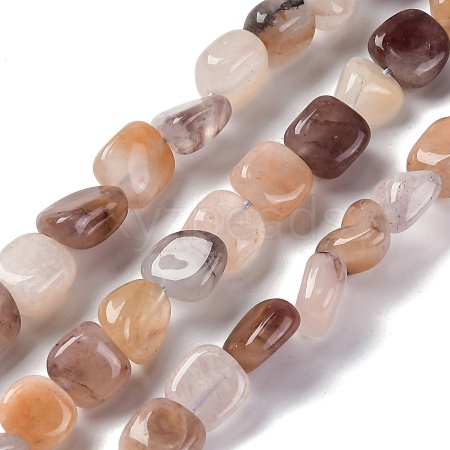 Natural Quartz Beads Strands G-P497-01E-94-1