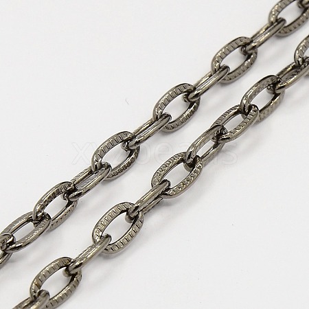 Iron Textured Cable Chains CH-1.4YHSZ-B-1