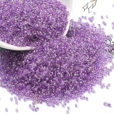 Transparent Inside Colours Glass Seed Beads X1-SEED-H003-04E-1