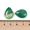 Natural Green Onyx Agate(Dyed & Heated) Cabochons G-H094-01A-04-3