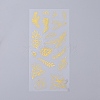 Waterproof Self Adhesive Hot Stamping Stickers Sets DIY-L030-07A-1