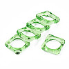 Transparent Acrylic Finger Rings RJEW-T010-03D-1