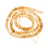 Natural Citrine Beads Strands G-P457-A03-22-3