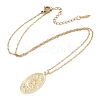 201 Stainless Steel Cable Chain Necklaces NJEW-P309-22B-G-2