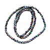 Transparent Electroplate Glass Beads Strands EGLA-A039-T2mm-UA02-2
