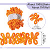 Finger Knitting Polyester Loop Yarn OCOR-TADJ0001-06C-2