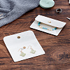 2Pcs PVC Jewelry Bags for Travel ABAG-LP0001-16-1