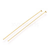 Brass Flat Head Pins KK-G331-11-0.7x55-4