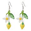 Handmade Glass Seed Beaded Dangle Earrings EJEW-MZ00477-2