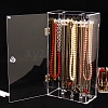 Acrylic Necklaces Hanging Rack Storage Boxes PW-WGACCBB-01-1