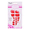 Solid Color Full-Cover Toenail Wraps MRMJ-N018-01-M-2