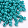 Baking Paint 8/0 Glass Seed Beads SEED-Q025-3mm-L07-2