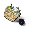 Knitting Theme Enamel Pins JEWB-H018-01EB-03-3