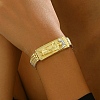 Brass Panther Chain Link Bracelets for Women NQ9086-2