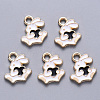 Alloy Enamel Charms ENAM-S121-117C-2