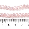 Baking Electroplate Glass Beads Strands LS-DGLA-A039-J10mm-B14-4