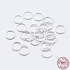 925 Sterling Silver Soldered Closed Jump Rings STER-F036-03S-0.9x5-3