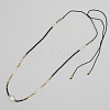 Miyuki & Natural Freshwater Pearl Braided Necklace for Women PI7820-1-1
