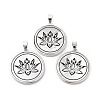 Natural White Shell Pendants SHEL-G017-01P-05-1