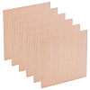 Square Wood Board FIND-WH0141-067B-1