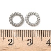 304 Stainless Steel Twisted Ring Linking Rings STAS-L300-005B-P-2