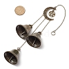 Iron Bell Pendant Decoration HJEW-JM02487-3