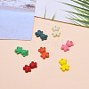 16Pcs 8 Colors Alloy Pendants PALLOY-CJ0001-124-6