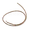 Natural Unakite Beads Strands G-H255-13-3