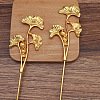 Iron Hair Stick Findings OHAR-PW0001-299G-1