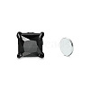 Square Cubic Zirconia Magnetic Clip-on Earrings LS-EJEW-H001-47A-EB-1