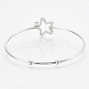 Tarnish Resistant 304 Stainless Steel Bangles LS-STAS-N084-01-4