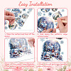 3 Sheets 3 Styles PVC Waterproof Decorative Stickers DIY-WH0404-171-3