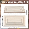 Wooden Cut Tracks WOOD-WH0050-038A-3