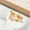 304 Stainless Steel Stud Earrings for Women STAS-Z117-15G-01-3