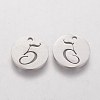 Non-Tarnish 201 Stainless Steel Charms STAS-Q201-T087-5-2