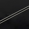 Rhodium Plated 925 Sterling Silver Necklaces STER-M034-40A-2