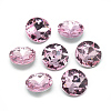 Pointed Back Glass Rhinestone Cabochons RGLA-T029-10mm-03-1