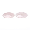 Natural Rose Quartz Cabochons G-L553-22A-2