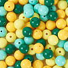 Opaque Acrylic Beads OACR-TAC0014-06E-3