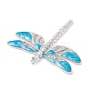 Alloy Enamel Dragonfly Big Pendants X-ENAM-L034-10P-3