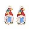 Alloy Enamel Pendants ENAM-Q004-02KCG-02-1