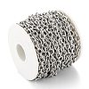 304 Stainless Steel Textured Cable Chains CHS-O010-04P-4